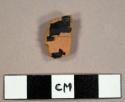 Black lead-glazed redware sherd