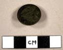 Metal button - U.S. Army artillery corps e. men, issued 1814-21