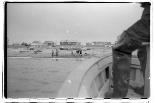 View of people on shore