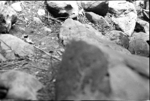 Rocks at the salt well