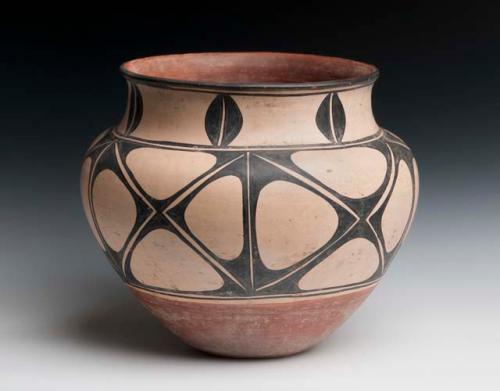 Pottery vessel.