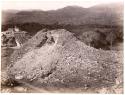 View From Top of Pyramid 16, Looking E.N.E. Showing 21 at the Left..