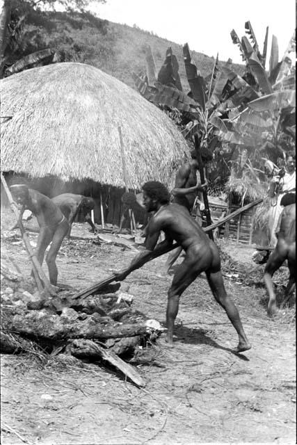 Haksé being made