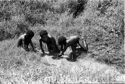 Boys playing