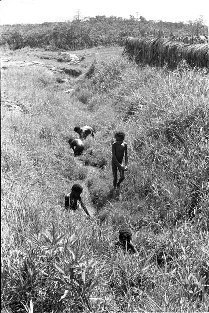 Boys playing