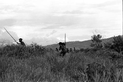 Warriors fighting on the Tokolik