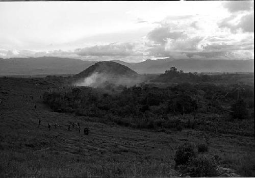 Men returning home