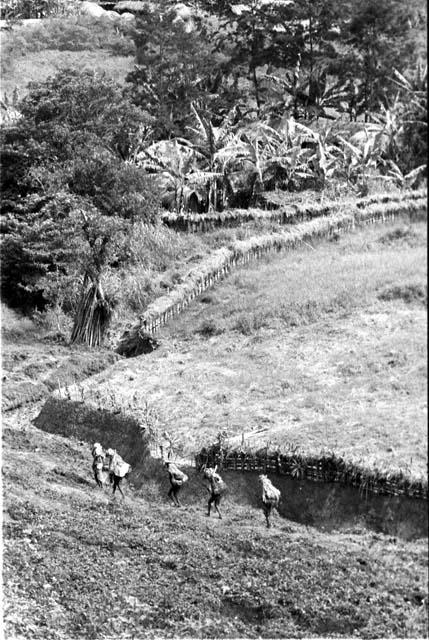 Women walking towards Homaklep