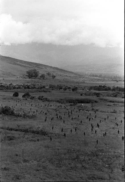 Men fighting between the Warabara and Siobara