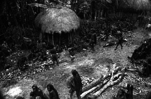 a woman stands in front of the sili at Abulupak