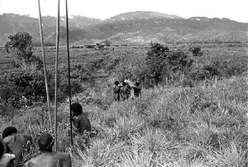 Eken Buken being carried off