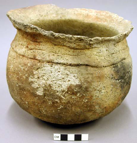 Plain pottery jar