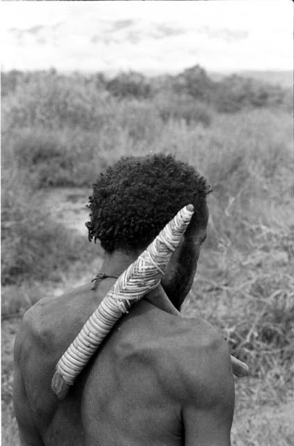 Abulupak man with stone axe