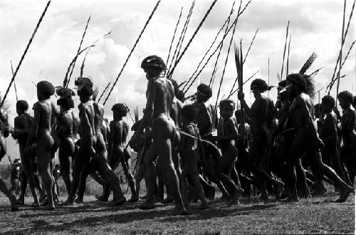 Men dancing on the Liberek