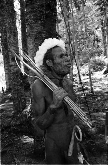 Portrait of Asuk in a white kara kara