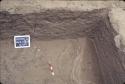 Chan Chan/ Sect. S, Fea.3---walk-in well, but bedded mud layer shown