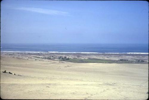 Scenery, looking south toward Salavery    Alto de Salavery