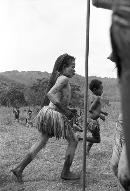 Girl running