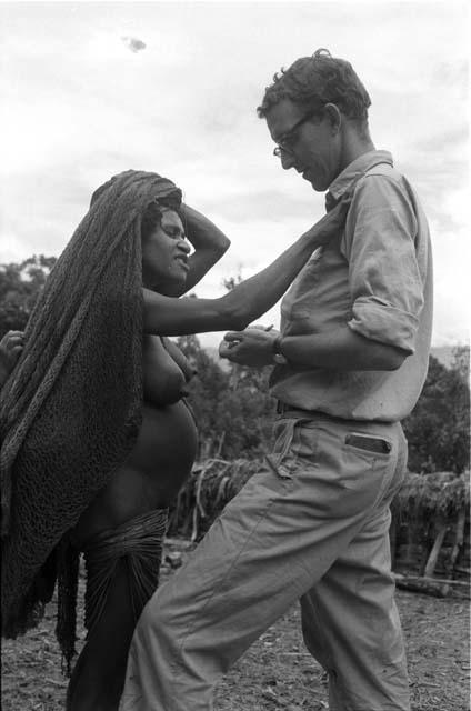 Ekapuwe and Peter Matthiessen