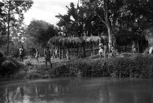 Wittaia on the shore of the Aikhé River