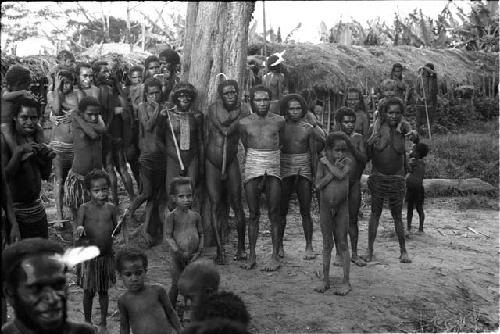 Wittaia villagers and some Yali men