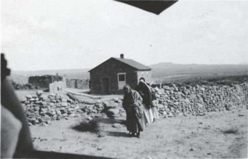 Hopi women at government school