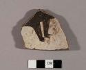 Sherd with figurative design (feet)