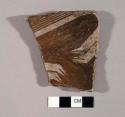 Sherd with figurative design