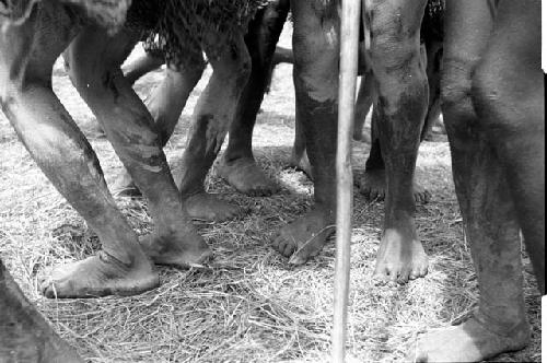 Women's feet dancing on the Anelerak