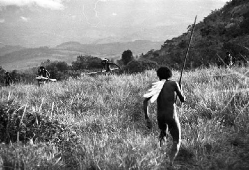 Fighting between WW and Wittaia in the area near the brook running between the Siobara and the Warabara