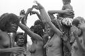 Group of women dancing