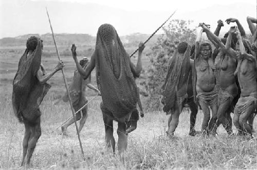 Group of women dancing