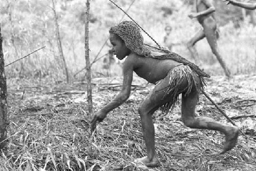 Little girl playing sikoko wasin