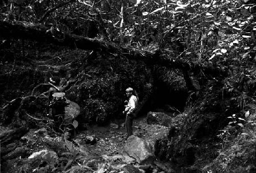 Michael Rockefeller near the salt wells