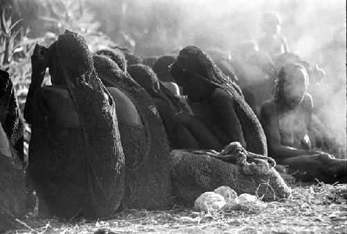 women mourning