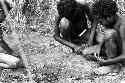 Beginning of small boys making a sili out of sien eken; Tukom; Torop and Kusa