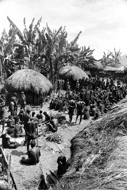 The whole sili from in back of the honai on top of hunu