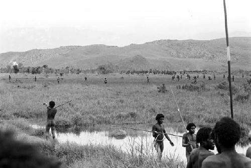 By the Tokolik pond; out towards the Wittaia and the few WW