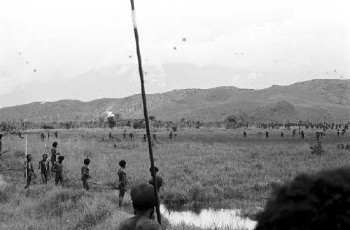 By the Tokolik pond; out towards the Wittaia and the few WW