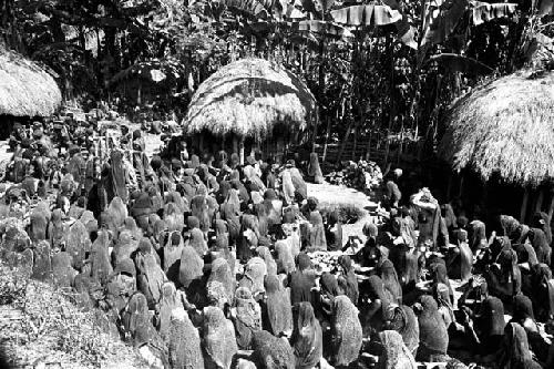 Whole of funeral ceremony