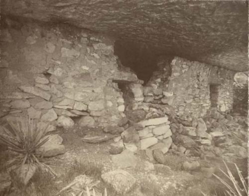 Cliff dwelling in Walnut Canyon