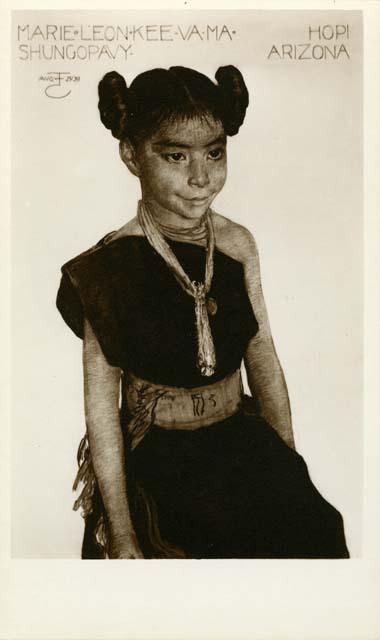 Marie Leon, daughter of Chief Ke-vahe-mah