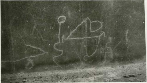 Carson's wall petroglyph