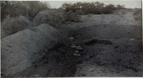 Pyral cemetary.  Looking N.N.E.