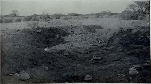 Ruin XXV-Looking North. Pyral cemetery