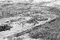 Aerial photograph of the Warabara; the end of the Siobara shows