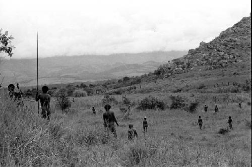 Between the Warabara and the Siobara; WW foreground; Wittaia background