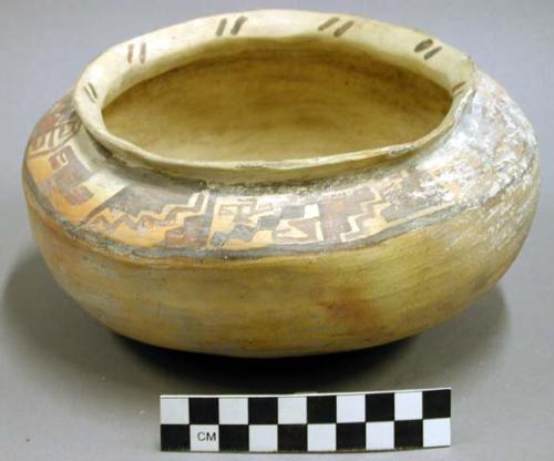 San bernardino polychrome pottery jar