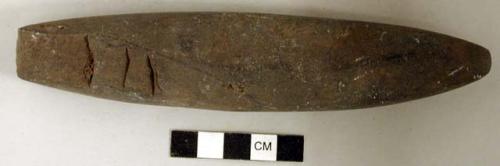 Ground stone implement, possible chisel