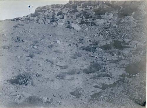 Portion of lower cemetery at Awatubi.